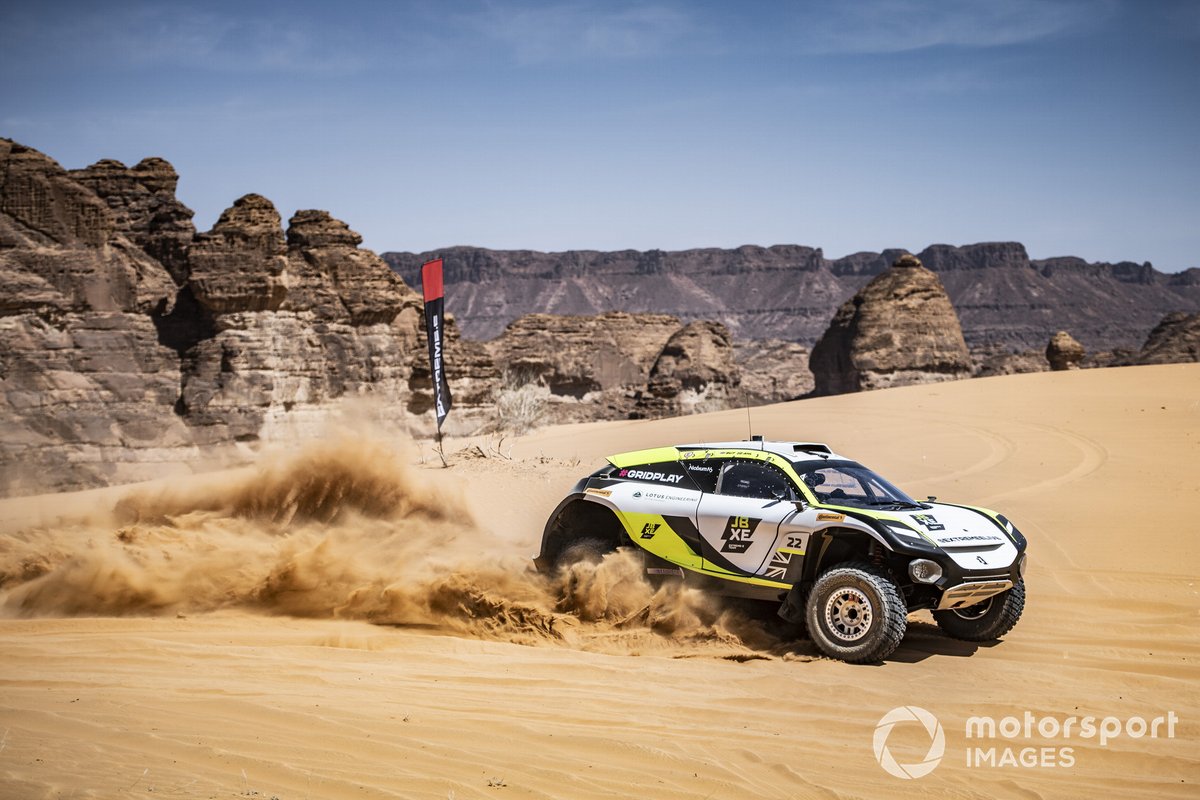 Mikaela Ahlin-Kottulinsky, Jenson Button, JBXE Extreme-E Team