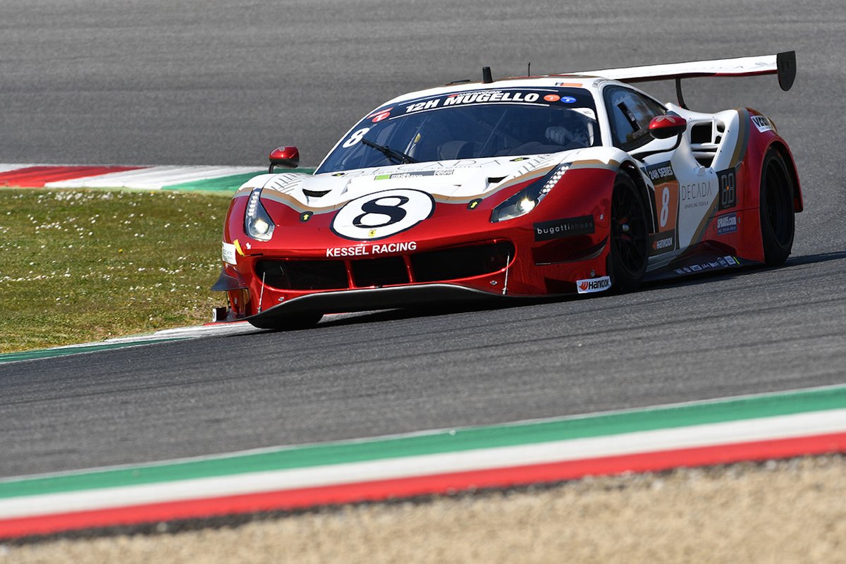 #8 Kessel Racing: Leonardo Maria Del Vecchio, Alessandro Cutrera, Marco Talarico, Marco Frezza, Ferrari 488 GT3 Evo