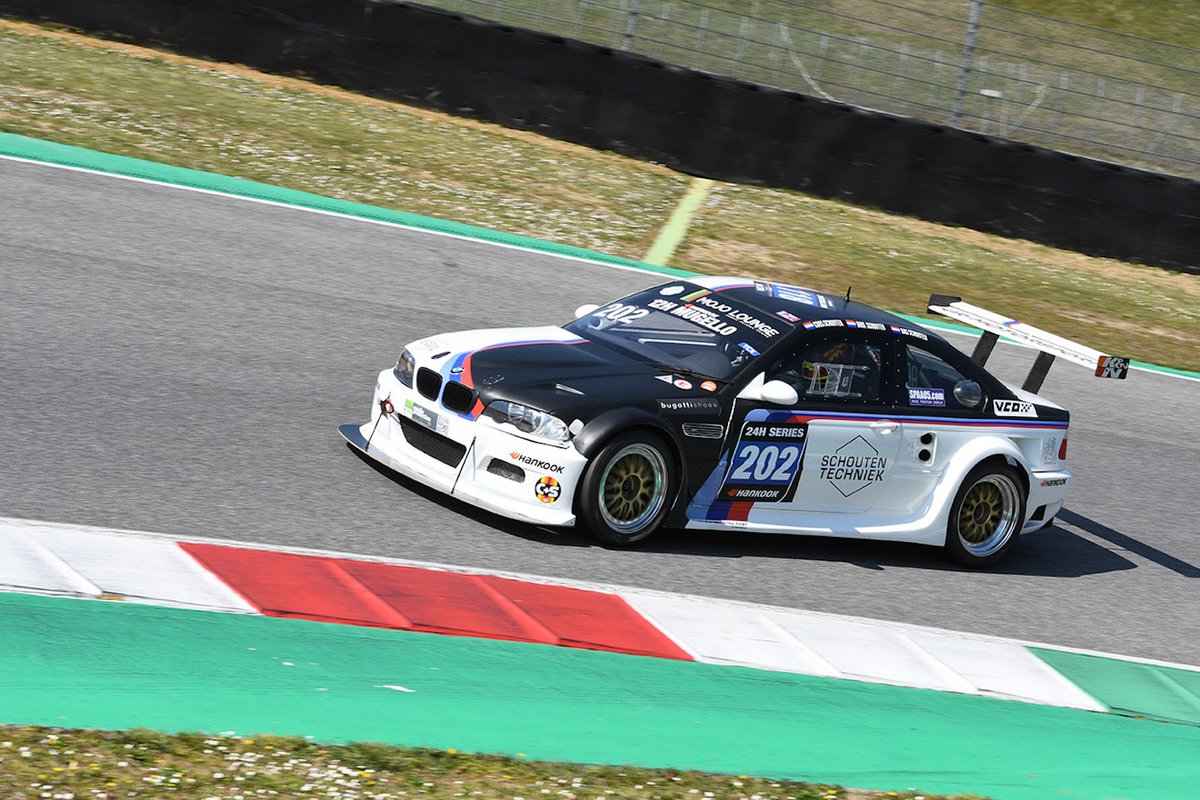 #202 JR Motorsport: Bas Schouten, Coos Schouten, Dirk Schouten, BMW E46 GTR