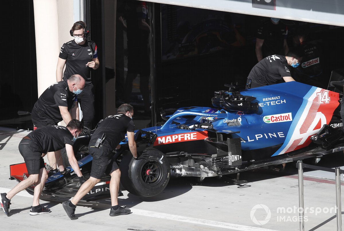 Fernando Alonso, Alpine A521 