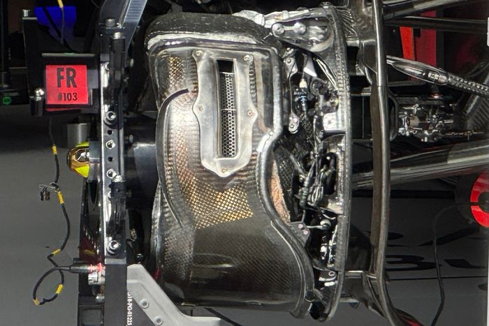 Red Bull Racing detalles técnicos