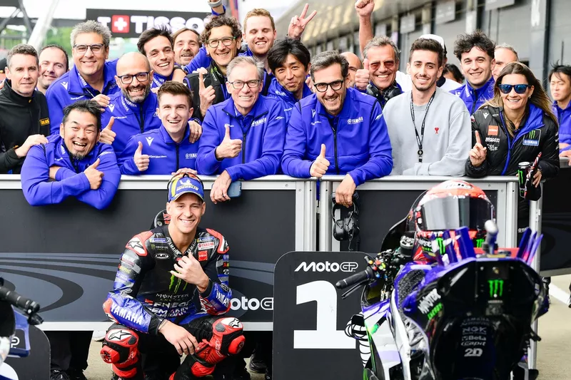 Le Polesitter Fabio Quartararo, Yamaha Factory Racing