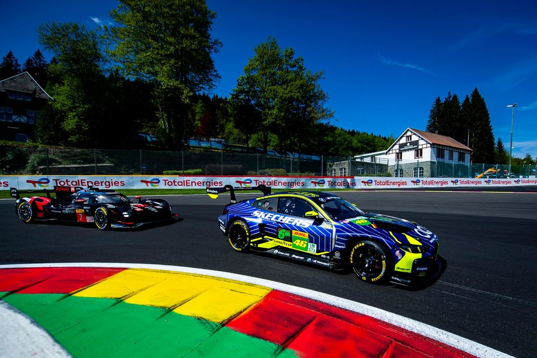 #46 Team WRT BMW M4 LMGT3: Ahmad Al Harthy, Valentino Rossi, Kelvin Van Der Linde