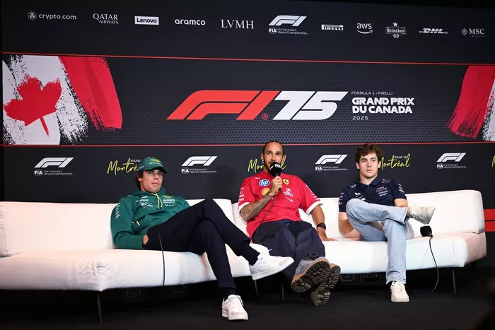 Lewis Hamilton, Ferrari, Lance Stroll, Aston Martin Racing