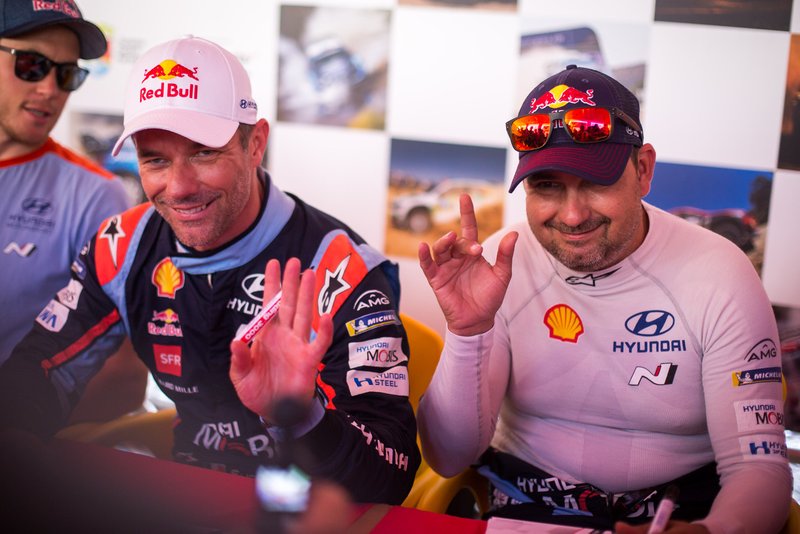 Sébastien Loeb, Daniel Elena, Hyundai Motorsport Hyundai i20 Coupe WRC
