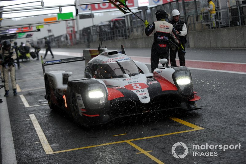 #8 Toyota Gazoo Racing Toyota TS050: Sébastien Buemi, Kazuki Nakajima, Fernando Alonso