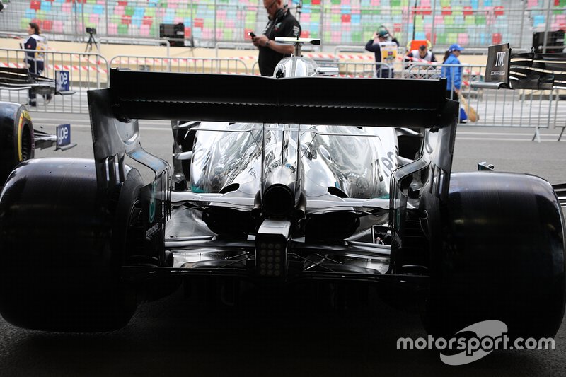 Mercedes AMG F1 technical detail
