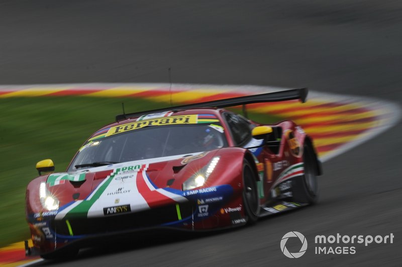 #71 AF Corse Ferrari 488 GTE EVO: Davide Rigon, Sam Bird