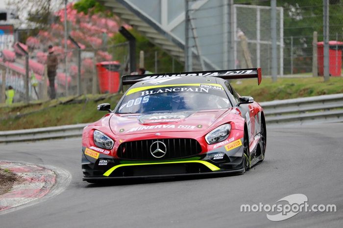 #87 Akka ASP Team Mercedes-AMG GT3: Jean-Luc Beaubelique, Jim Pla