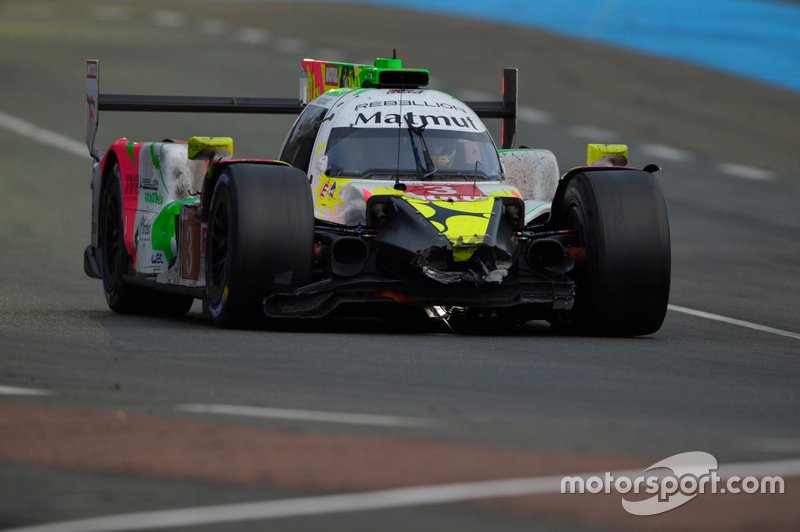 #3 Rebellion Racing Rebellion R-13: Nathanael Berthon, Gustavo Menezes, Thomas Laurent