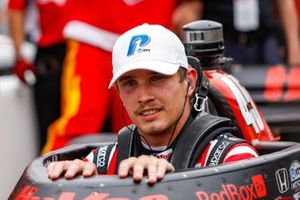 Ganador de la pole Christian Lundgaard, Rahal Letterman Lanigan Racing Honda