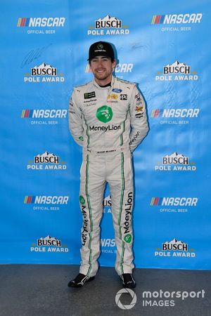 Ryan Blaney, Team Penske, Ford Mustang MoneyLion wins the pole 