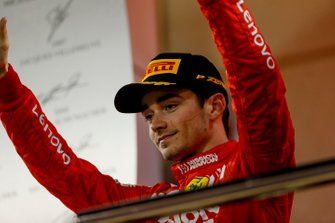 Podyum: 3. sıra Charles Leclerc, Ferrari