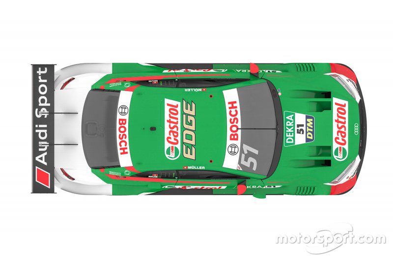 Окрас Audi RS5 DTM Нико Мюллера