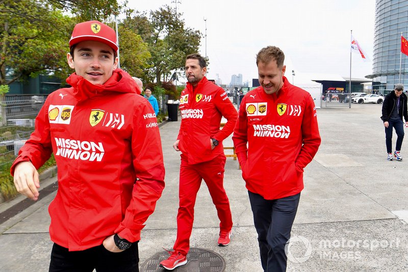 Charles Leclerc, Ferrari, Sebastian Vettel, Ferrari