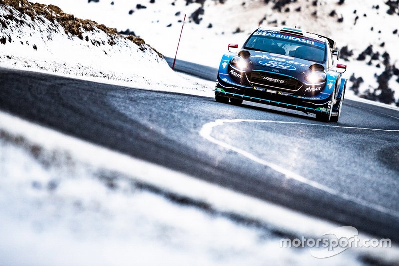 Элфин Эванс и Скотт Мартин, M-Sport Ford WRT, Ford Fiesta WRC
