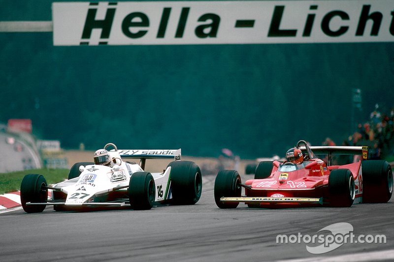 Alan Jones, Williams and Gilles Villeneuve, Ferrari