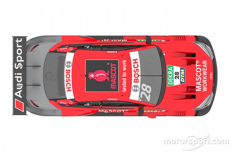 Автомобиль Audi RS5 DTM Лоика Дюваля