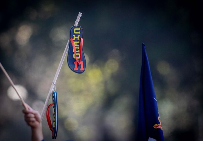 Sergio Pérez. Red Bull ShowRun CDM