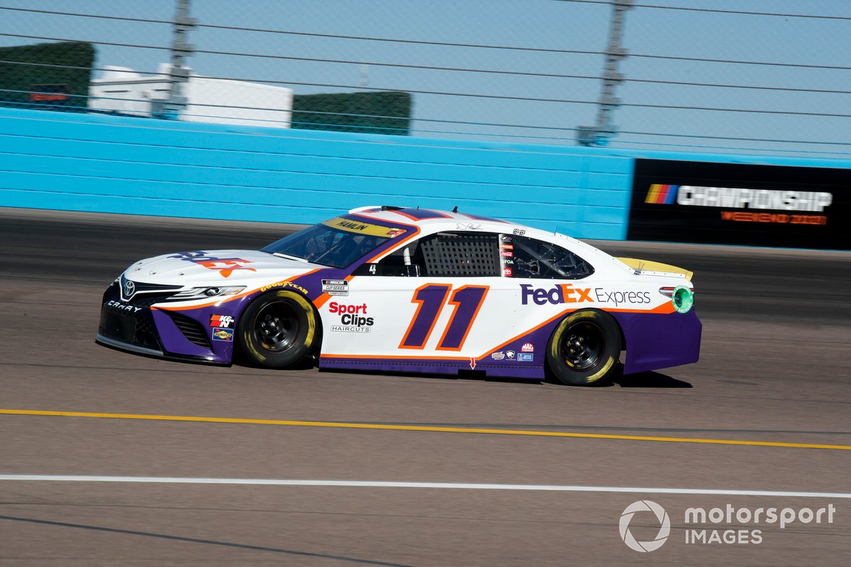 3. Denny Hamlin (Gibbs-Toyota): P3 im Rennen