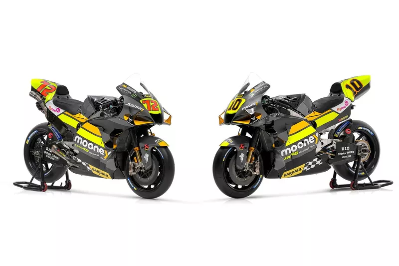 Les Ducati de Marco Bezzecchi et Luca Marini