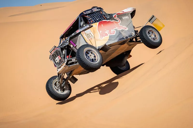 #301 Red Bull Off-Road Team USA: Cristina Gutierrez, Francois Cazalet