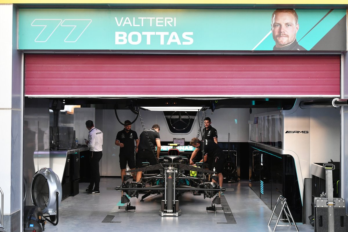 Detalle del Mercedes W12