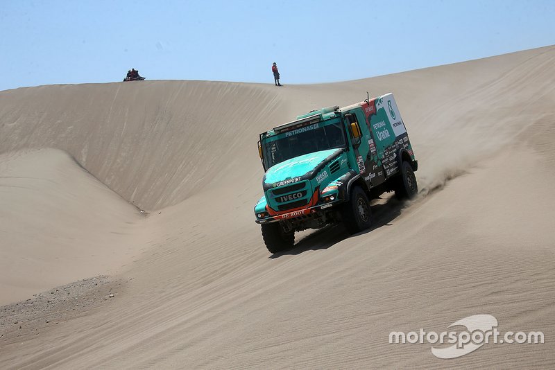 #509 Team De Rooy Iveco: Ton van Genugten, Bernard Der Kinderen, Peter Willemsen            