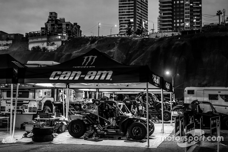 Ambiance during the Dakar