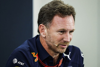 Christian Horner, Team Principal, Red Bull Racing, en conférence de presse
