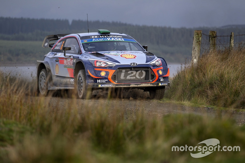 Hayden Paddon, Sebastian Marshall, Hyundai Motorsport Hyundai i20 Coupe WRC