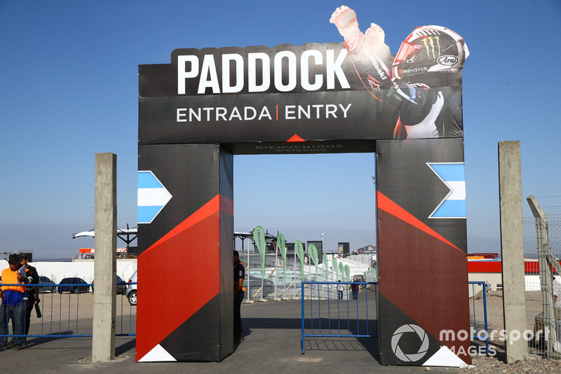 Entrata del Paddock per il pubblico