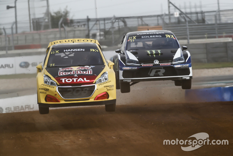 Kevin Hansen, Team Peugeot Total, Petter Solberg, PSRX Volkswagen Sweden