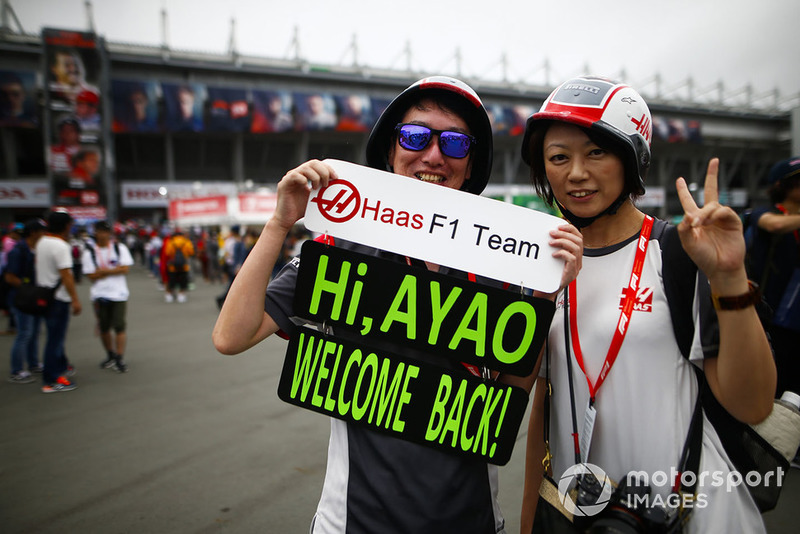 Fans Ayao Komatsu, Chief Race Engineer, Haas F1