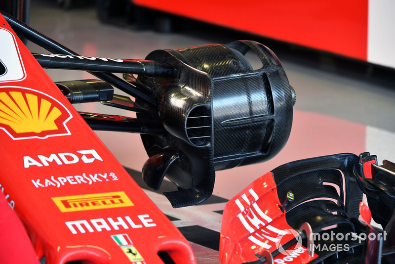 Ferrari SF-71H front wheel hub