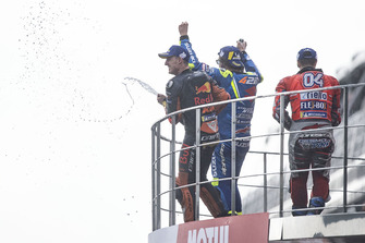Podyum: Yarış galibi Andrea Dovizioso, Ducati Team, 2. Alex Rins, Team Suzuki MotoGP, 3. Pol Espargaro, Red Bull KTM Factory Racing