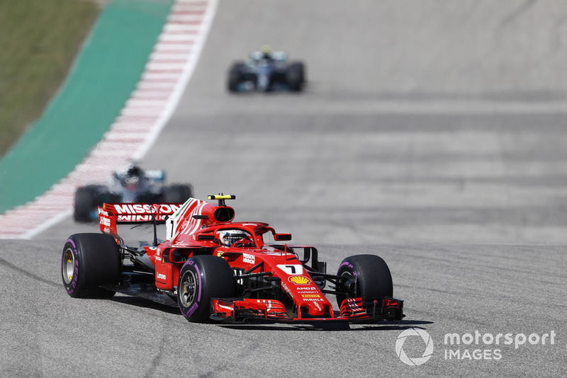 2018 - Estados Unidos, Kimi Raikkonen vence com a Ferrari