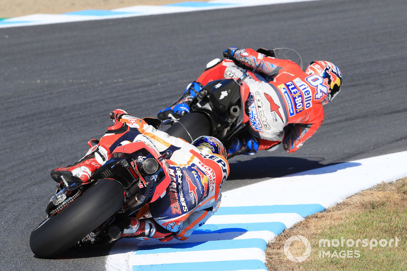 Andrea Dovizioso, Ducati Team, Marc Marquez, Repsol Honda Team