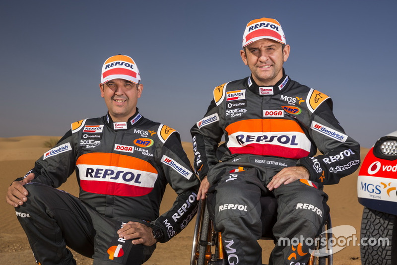 Isidre Esteve y Txema Villalobos, Repsol Rally Team