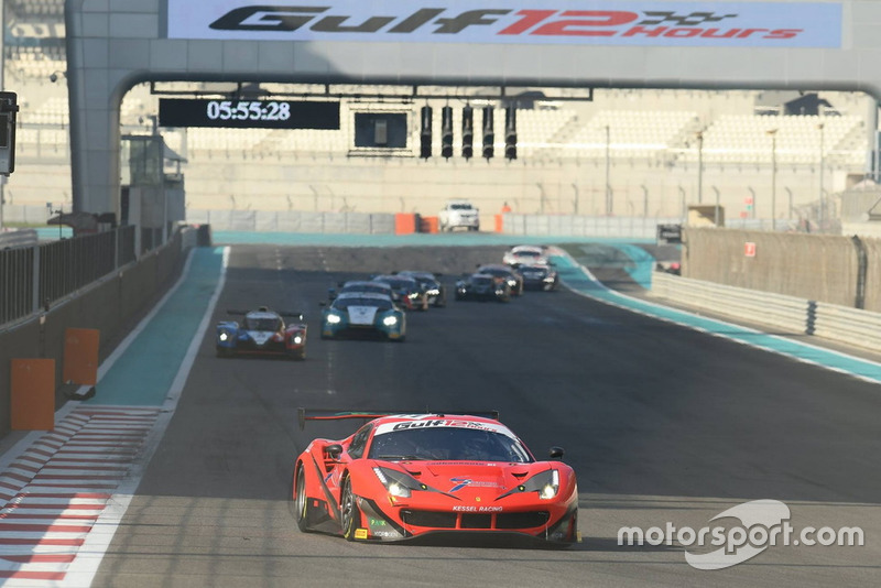 #11 Kessel Racing Ferrari 488 GT3: Michael Broniszewski, Davide Rigon, Alessandro Pierguidi