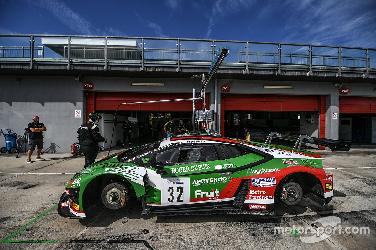 La Lamborghini Huracan nel GT Italiano dell'Imperiale Racing