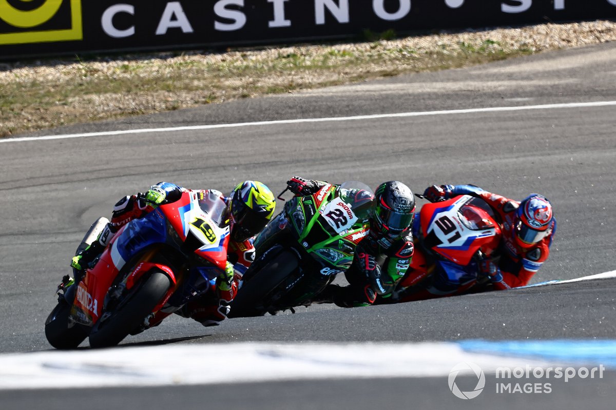 Alvaro Bautista, Team HRC, Alex Lowes, Kawasaki Racing Team, Leon Haslam, Team HRC