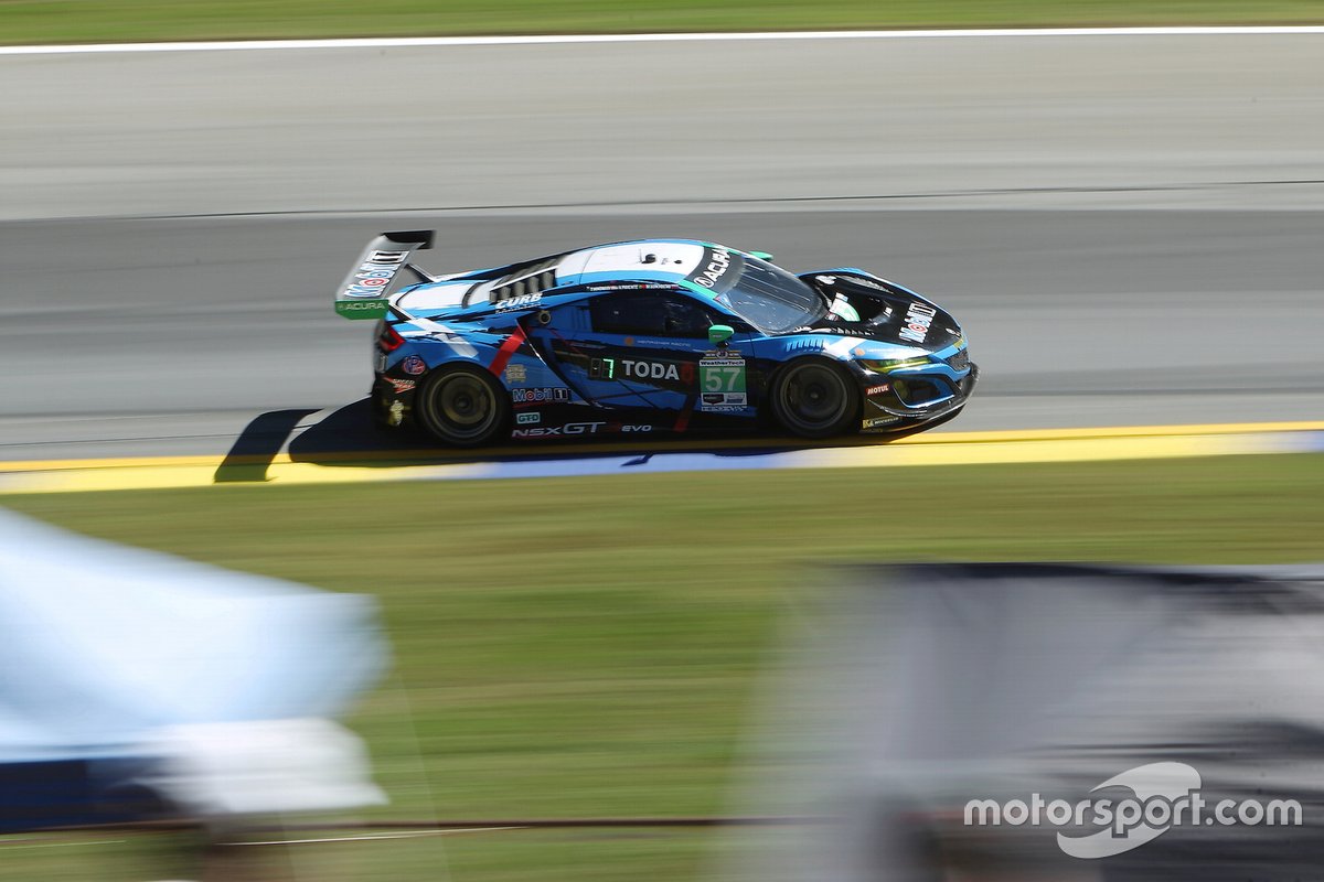 #57 Heinricher Racing w/MSR Curb-Agajanian Acura NSX GT3, GTD: Alvaro Parente, Misha Goikhberg, Trent Hindman