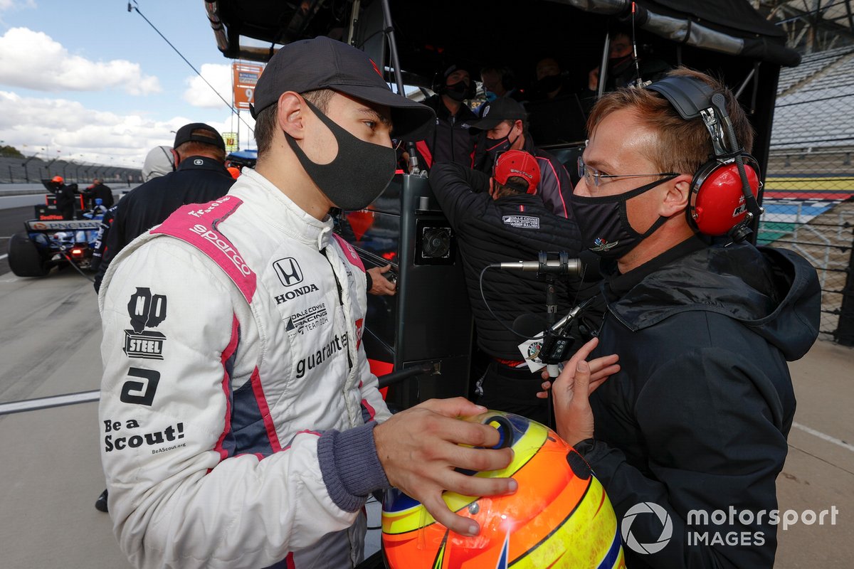 Alex Palou, Dale Coyne Racing with Team Goh Honda