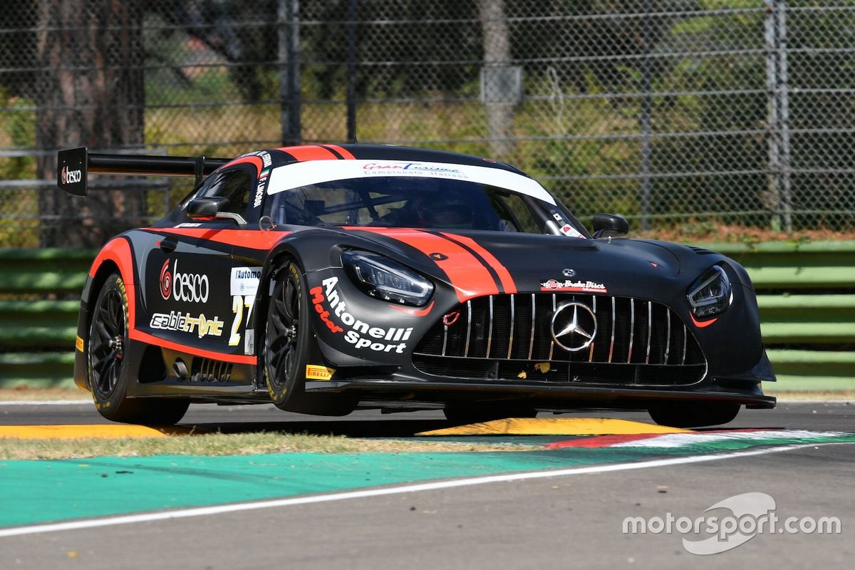 Francesca Linossi, Lorenzo Ferrari, Benjamin Hites, AKM Motorsport, Mercedes AMG GT3