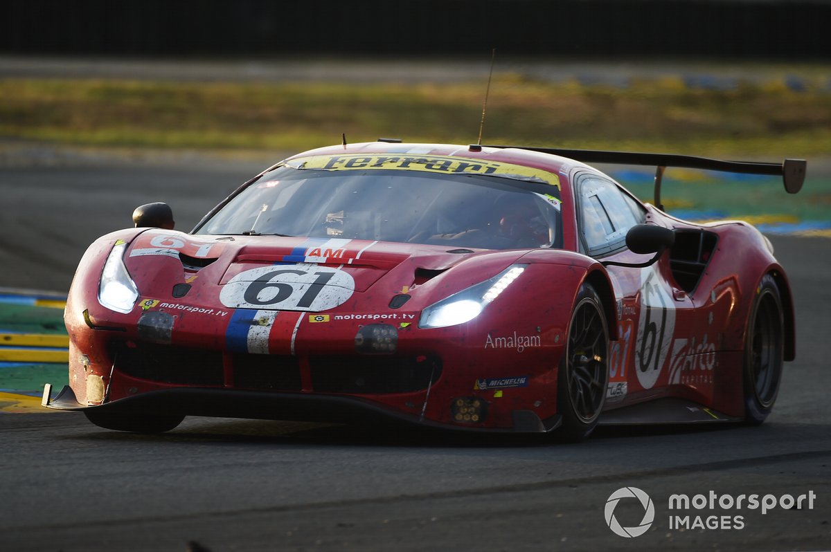 #61 Luzich Racing Ferrari 488 GTE Evo: Francesco Piovanetti, Oswaldo Negri Jr., Come Ledogar