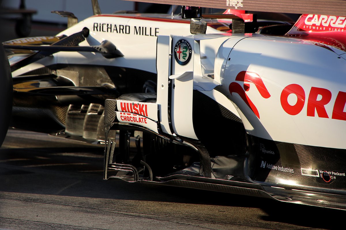 Alfa Romeo C39: Luftleitbleche