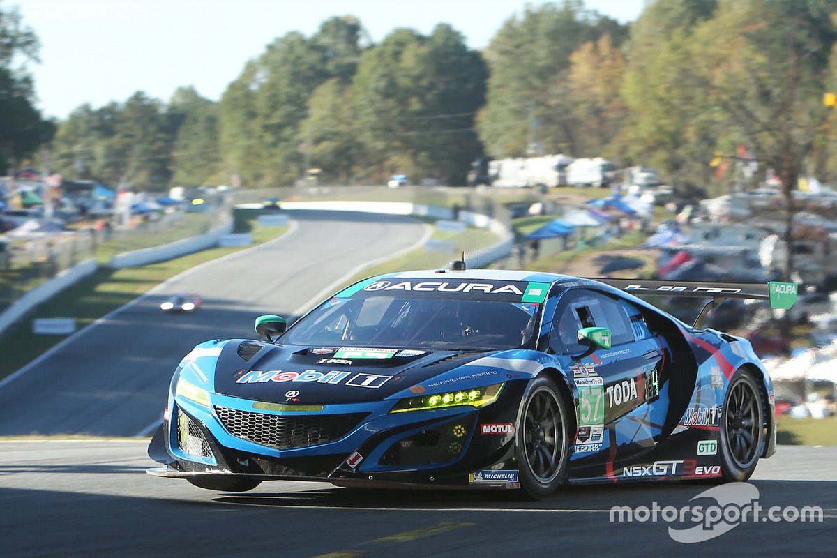 #57 Heinricher Racing w/MSR Curb-Agajanian Acura NSX GT3, GTD: Alvaro Parente, Misha Goikhberg, Trent Hindman