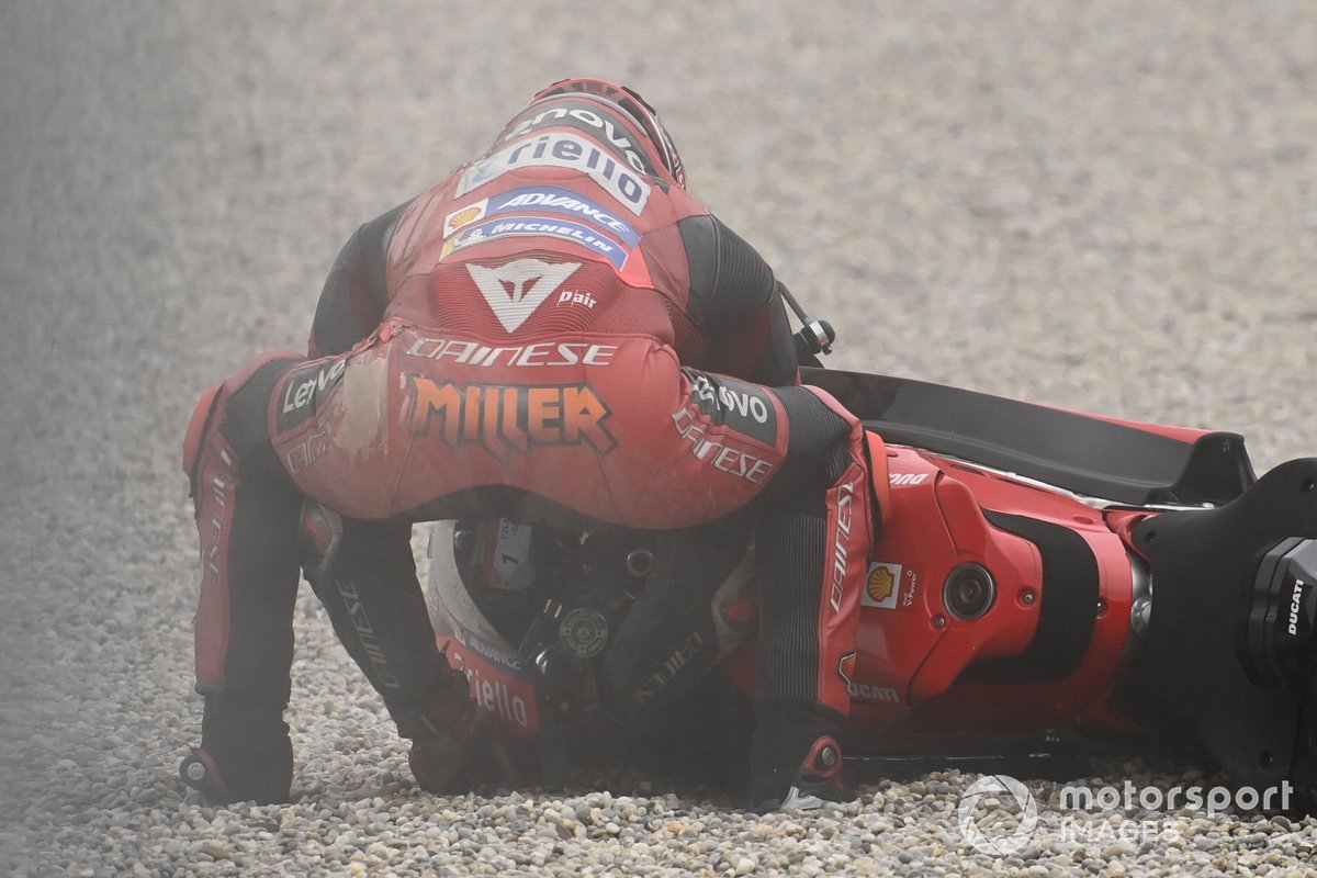 Caduta di Jack Miller, Ducati Team