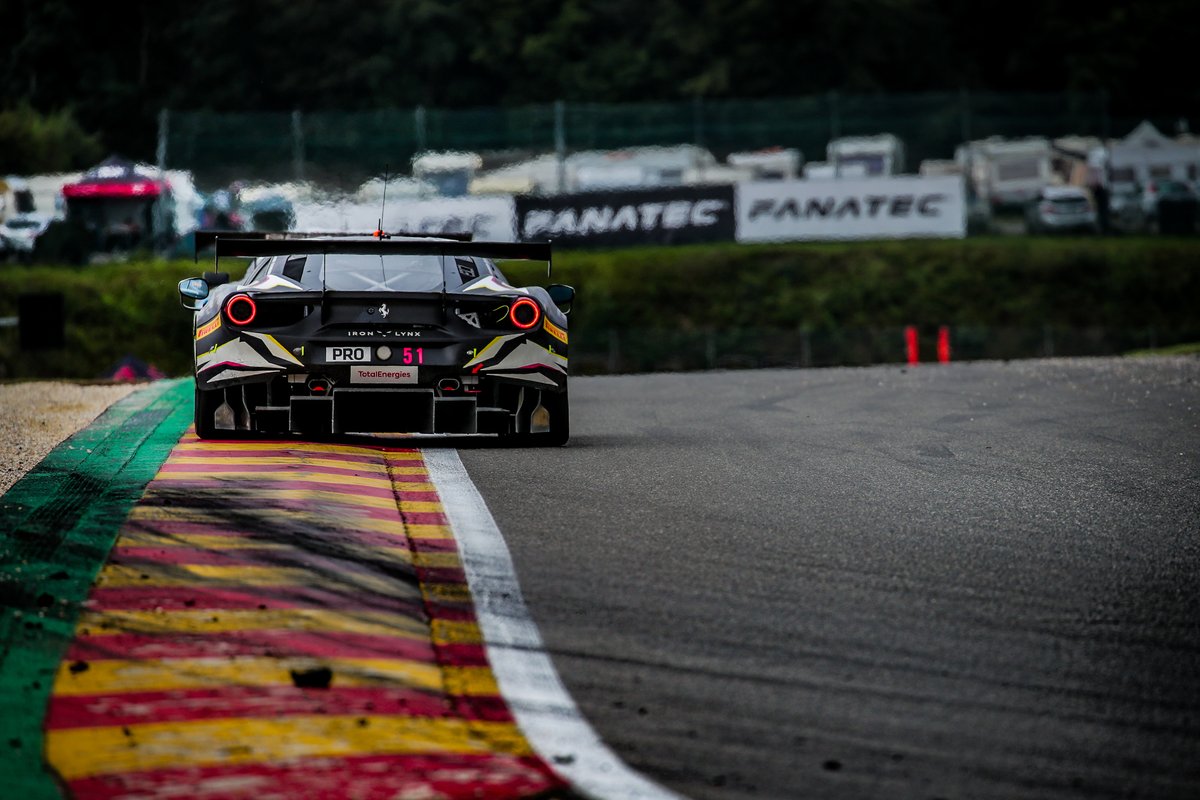 #51 Iron Lynx Ferrari 488 GT3: Alessandro Pier Guidi, Nicklas Nielsen, Côme Ledogar